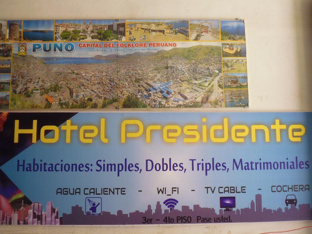 Presidente Inn Puno Eksteriør bilde